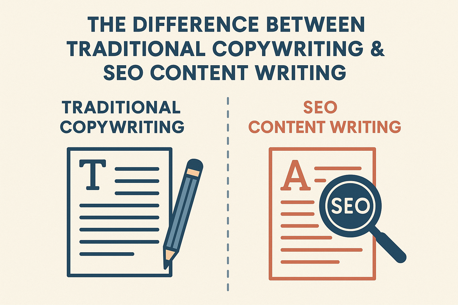 The Difference Between Traditional Copywriting And SEO Content Writing