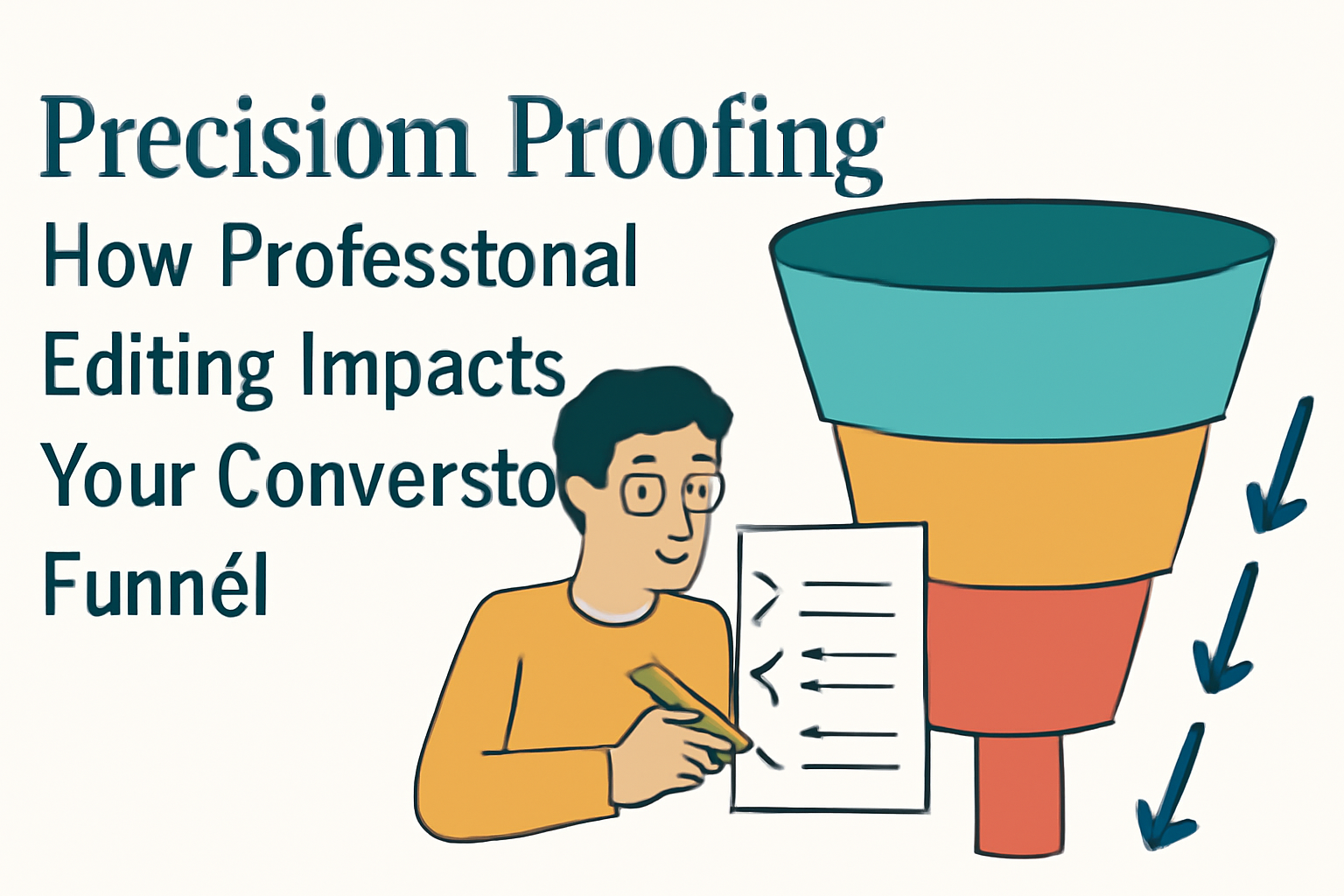 Precision Proofing: How Professional Editing Impacts Your Conversion Funnel