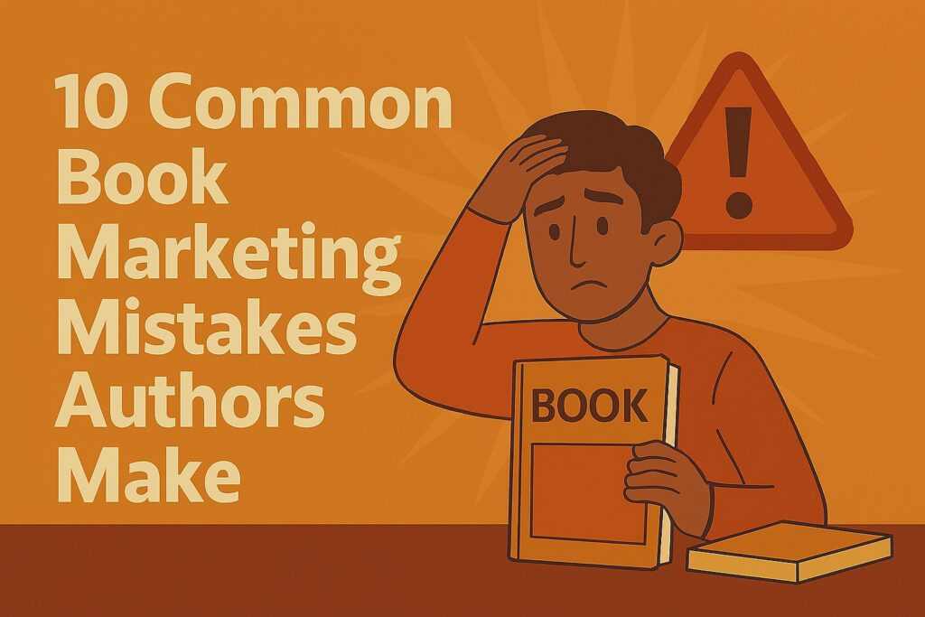 10 Common Book Marketing Mistakes Authors Make When Marketing Their Book