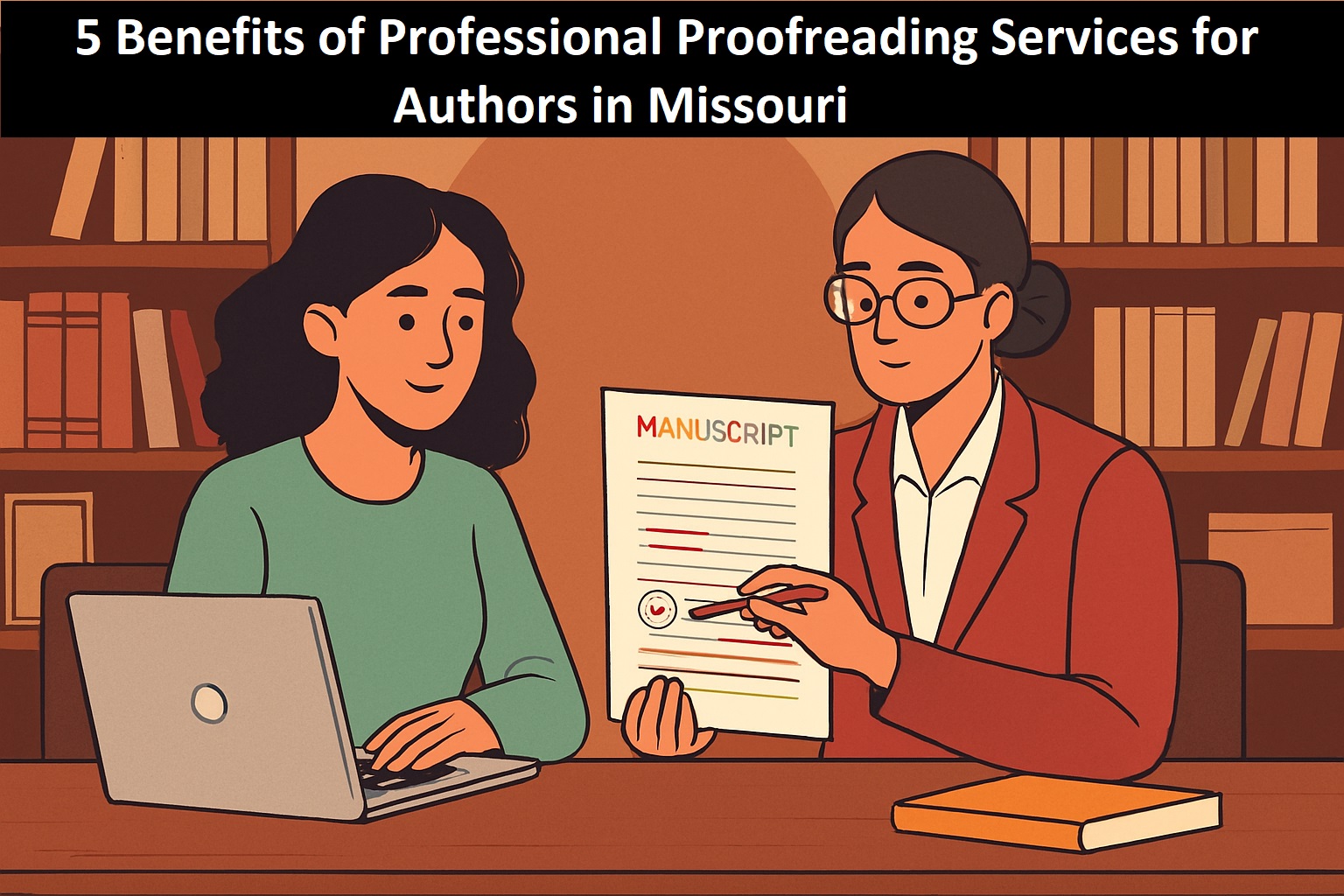 5 Benefits of Professional Proofreading Services for Authors in Missouri