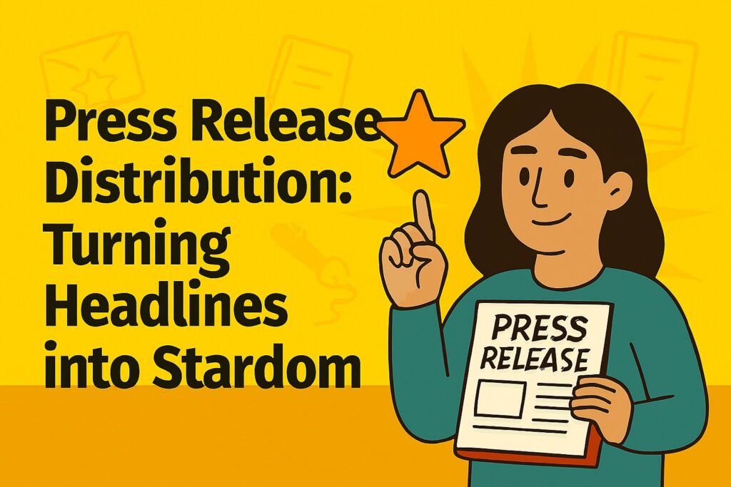 Press Release Distribution: Turning Headlines into Stardom