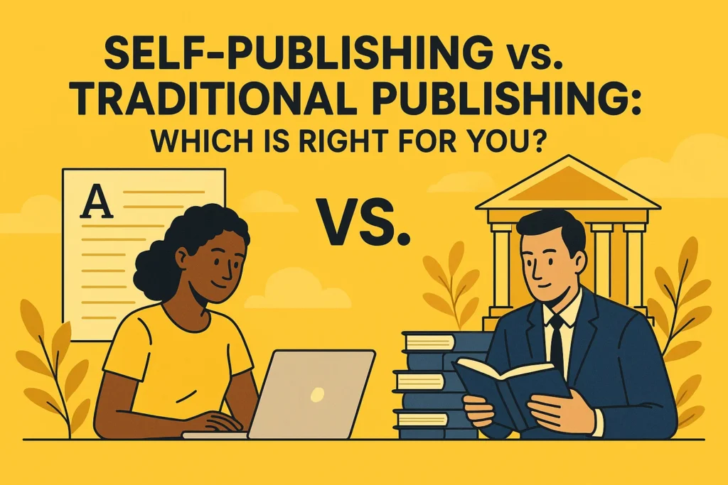 Self Publishing vs Traditional Publishing: Which Is Right for You?