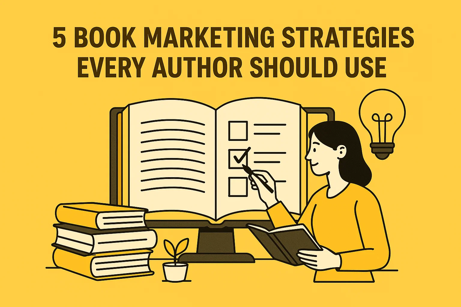 5 Book Marketing Strategies Every Author Should Use