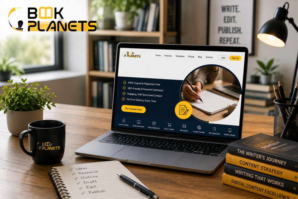 Book Planets Guide to Creating a Professional Book Marketing Strategy