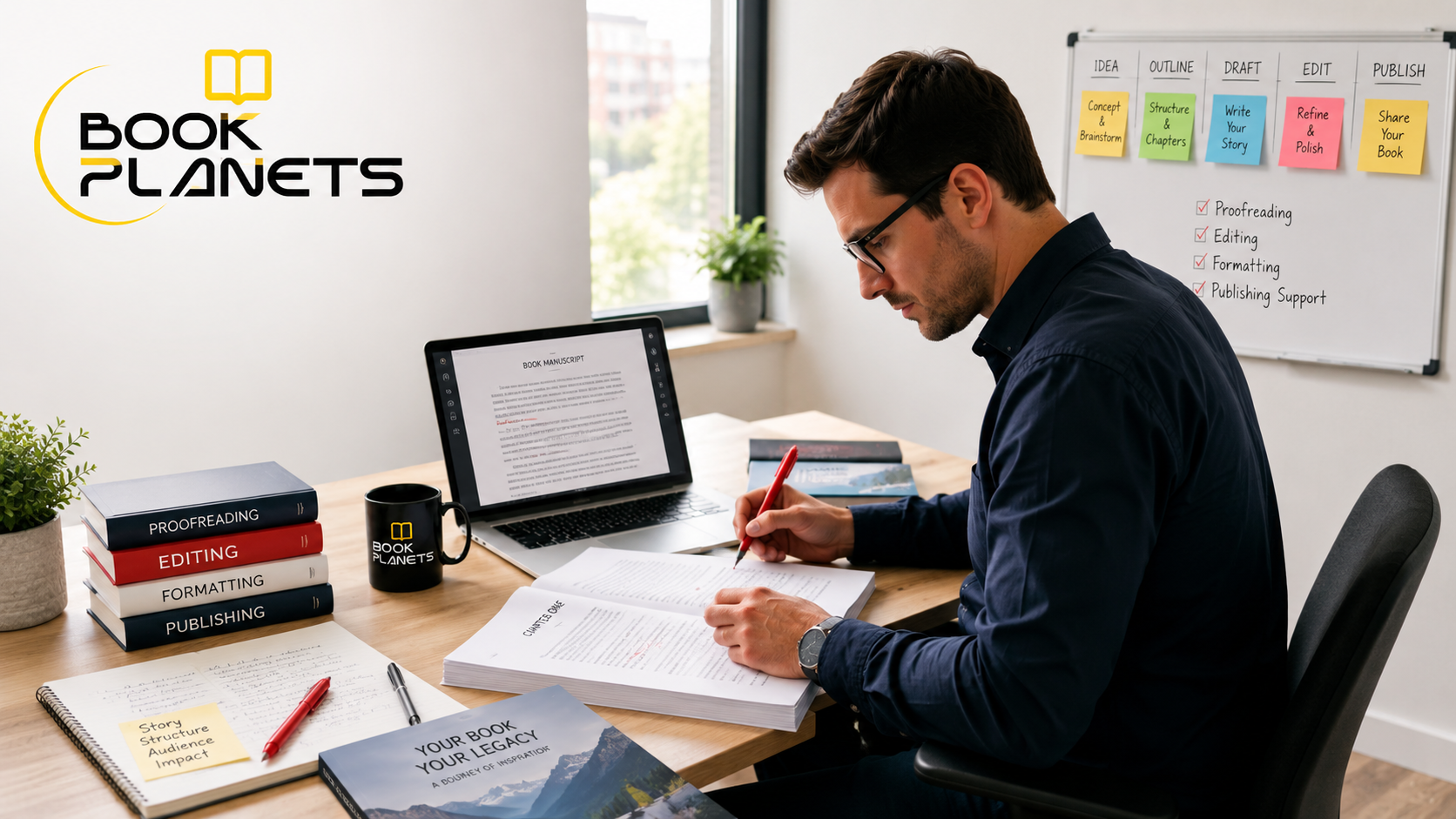 Book Planets: Professional Author Services for Writers in Florissant, Missouri