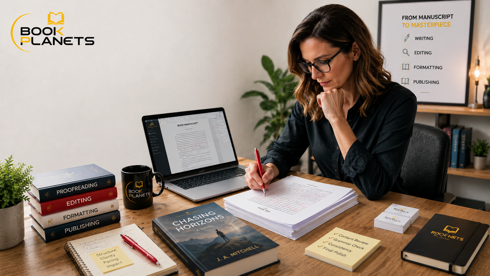 How Book Planets Helps Authors Prepare Manuscripts for Publication