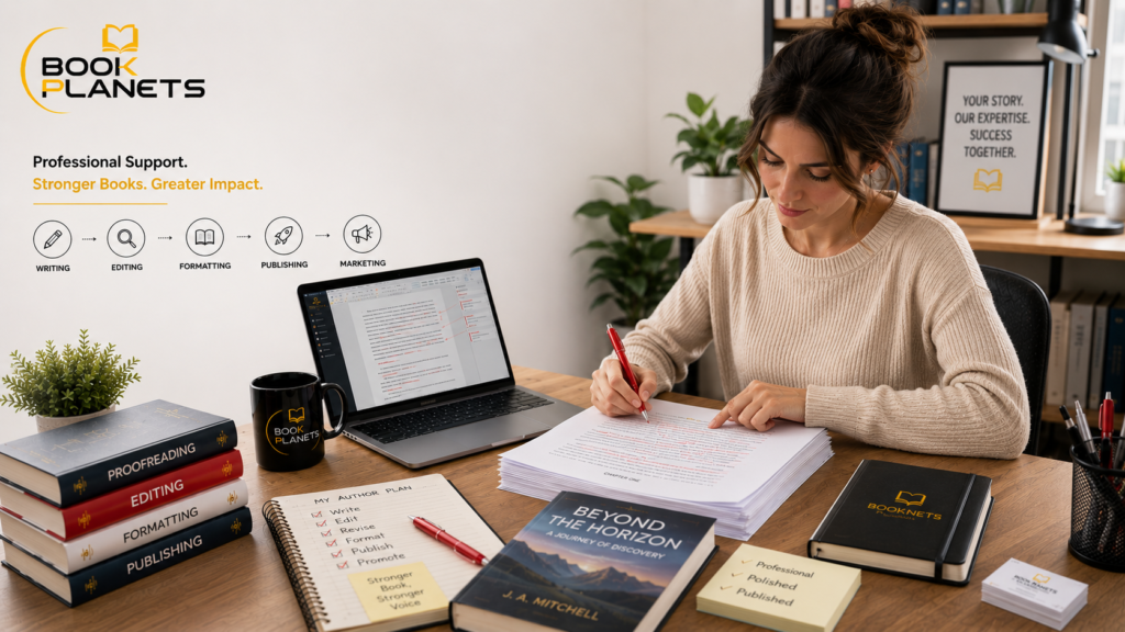How Professional Publishing Support Can Improve an Author's Path to Publication