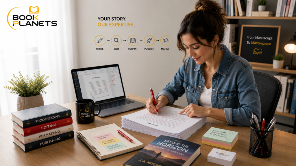How Book Planets Helps First-Time Authors Navigate the Publishing Process
