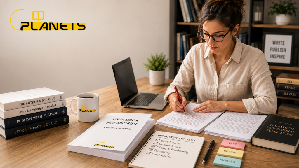 Book Planets Guide to Preparing a Manuscript for Professional Publication