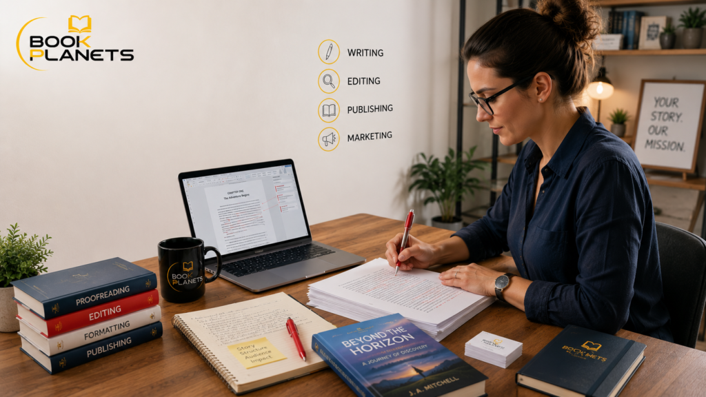 How Book Planets Helps Authors Navigate Writing, Editing, Publishing, and Marketing
